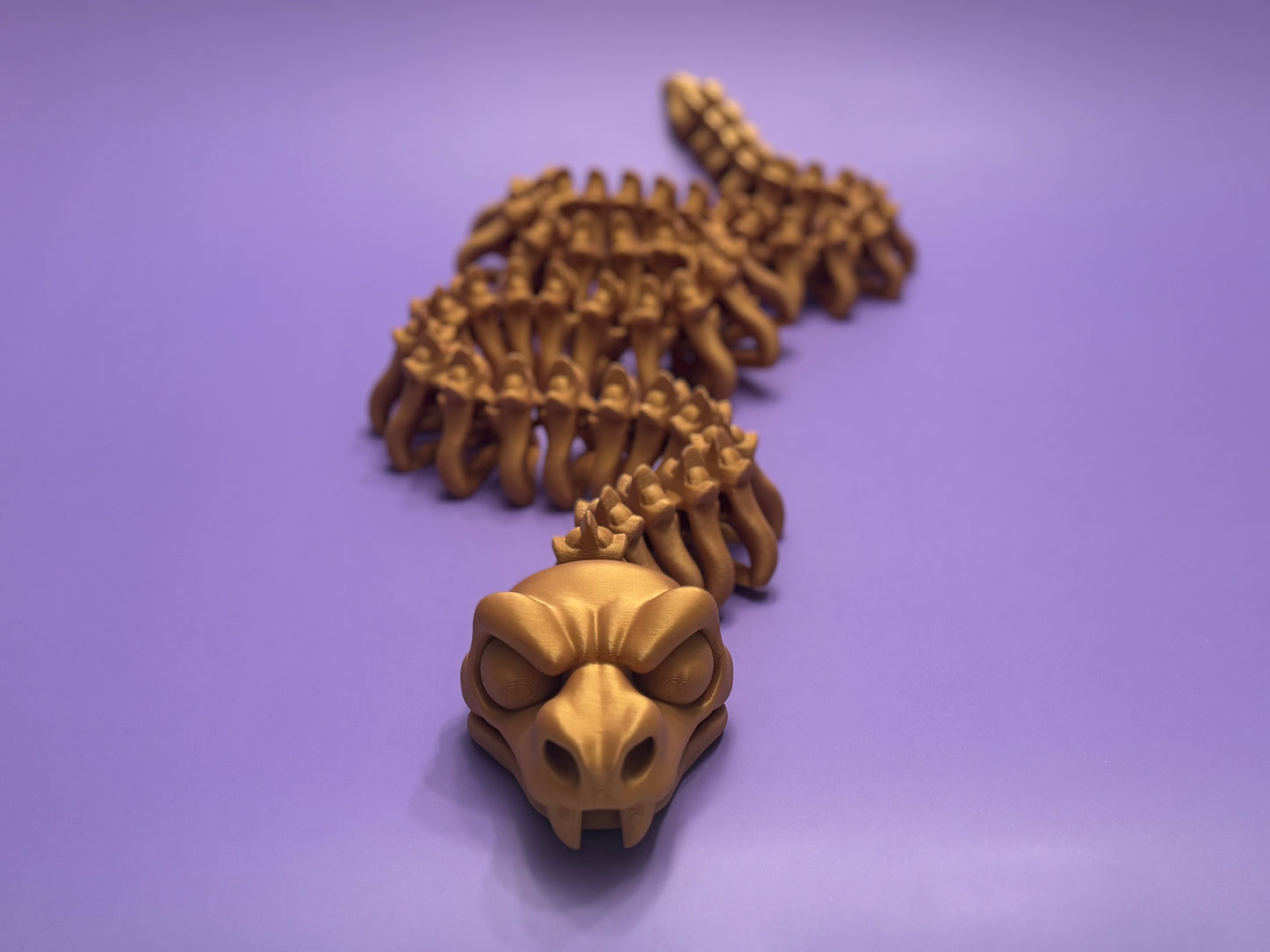 Skeleton Snake - Articulated Fantasy Collectible