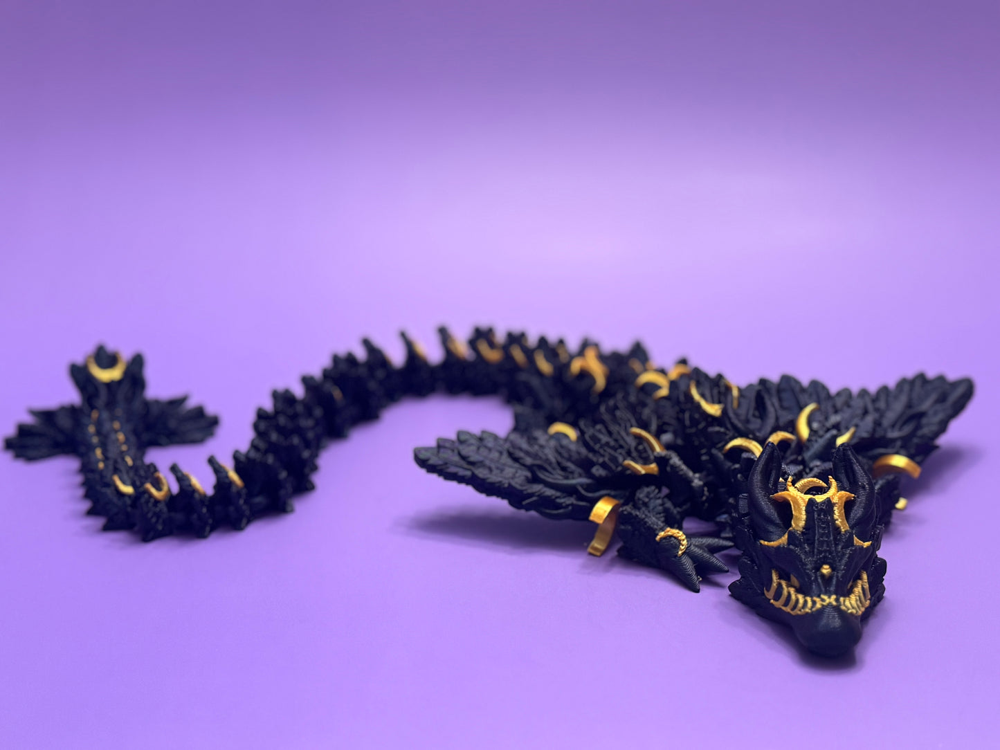 Lunar Dragon - Articulated Celestial Collectible