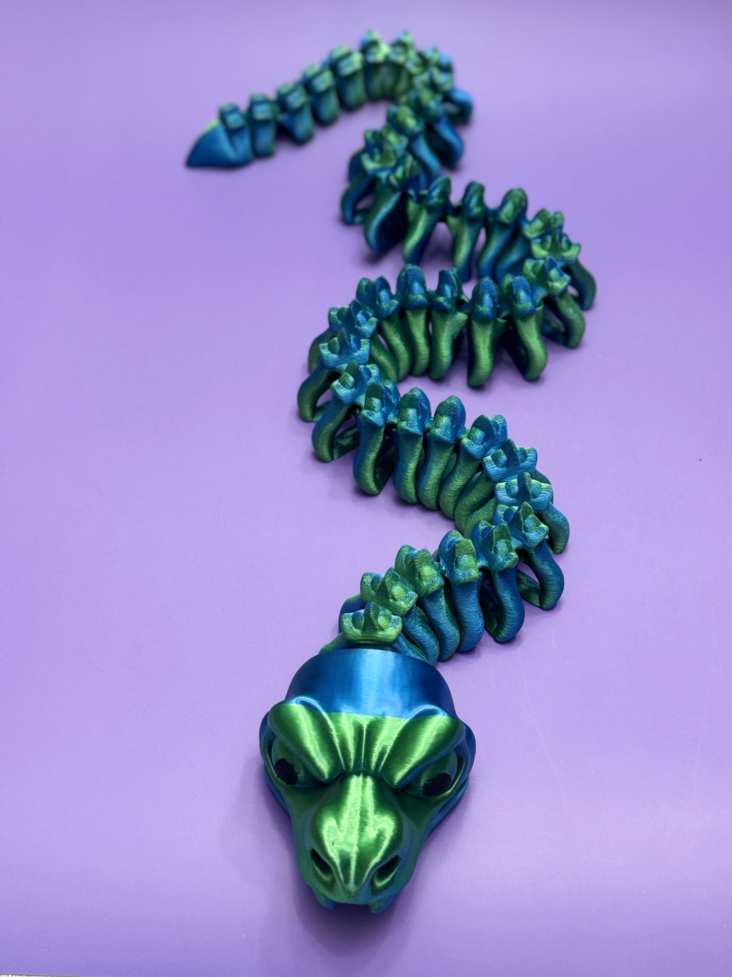 Skeleton Snake - Articulated Fantasy Collectible