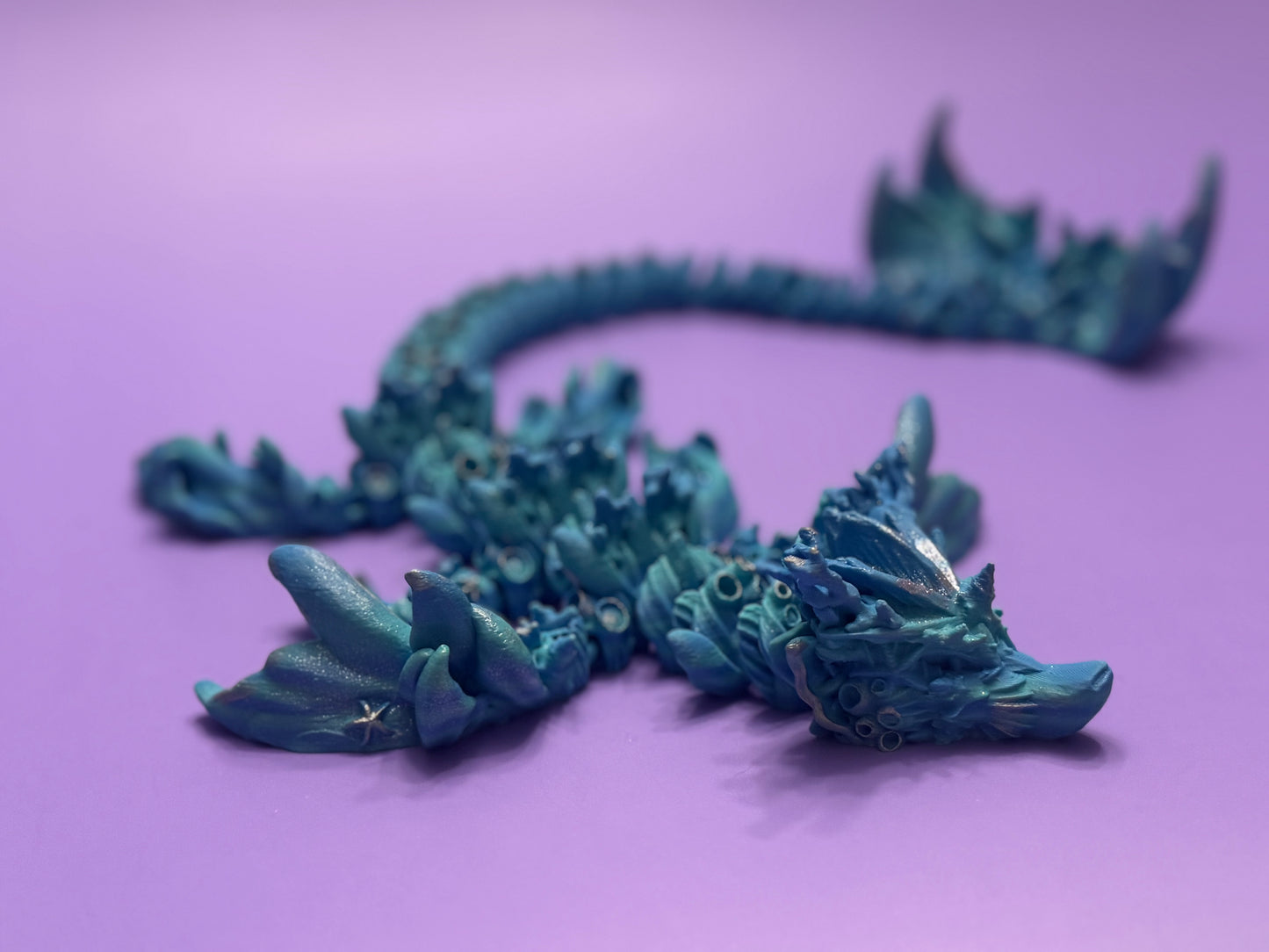 Ocean Dragon -Articulated Ocean-Inspired Collectible