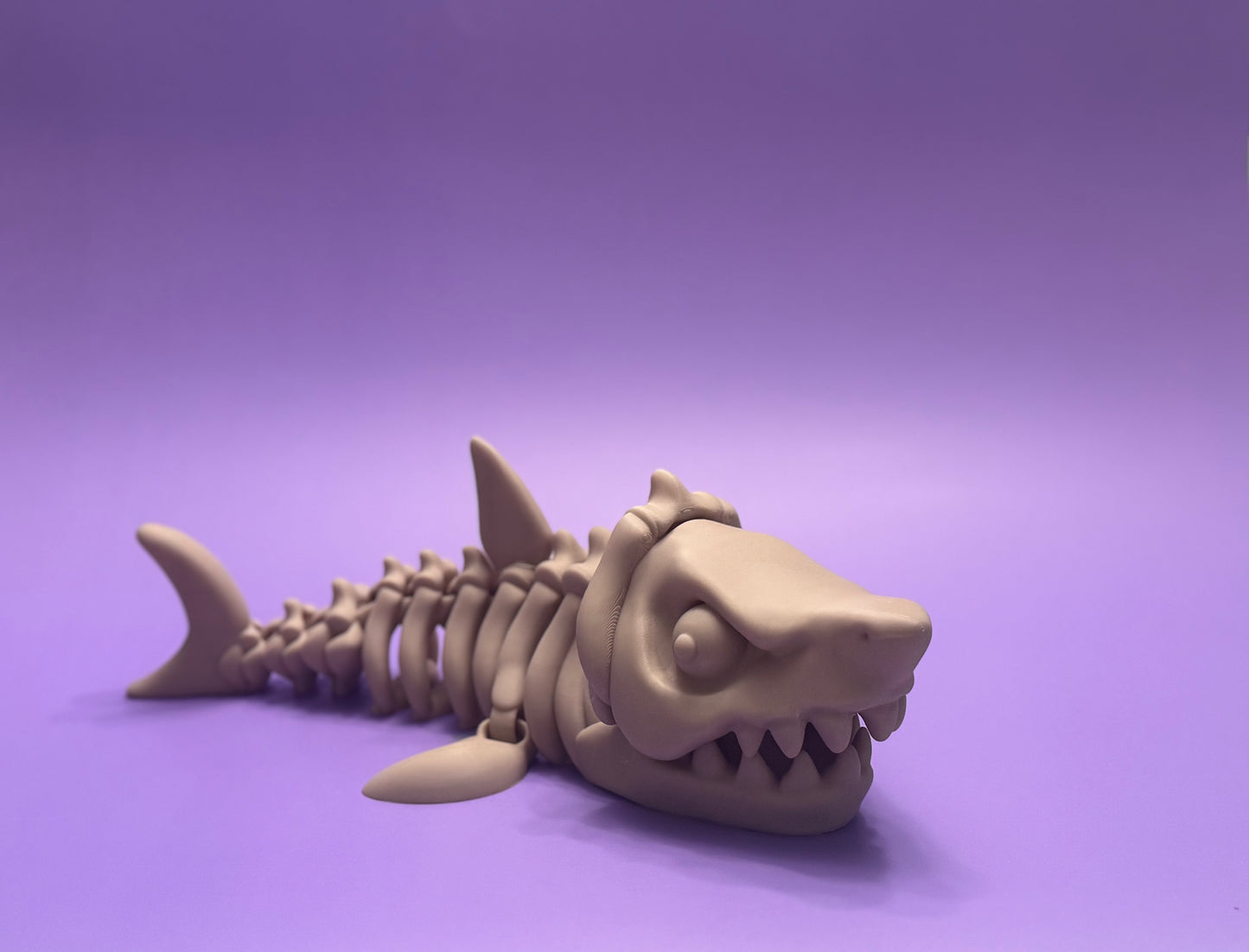Skeleton Megalodon - Articulated Deep-Sea Collectible