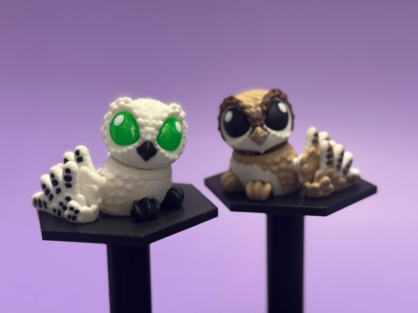 Burrowing Owl - Articulated Figurine