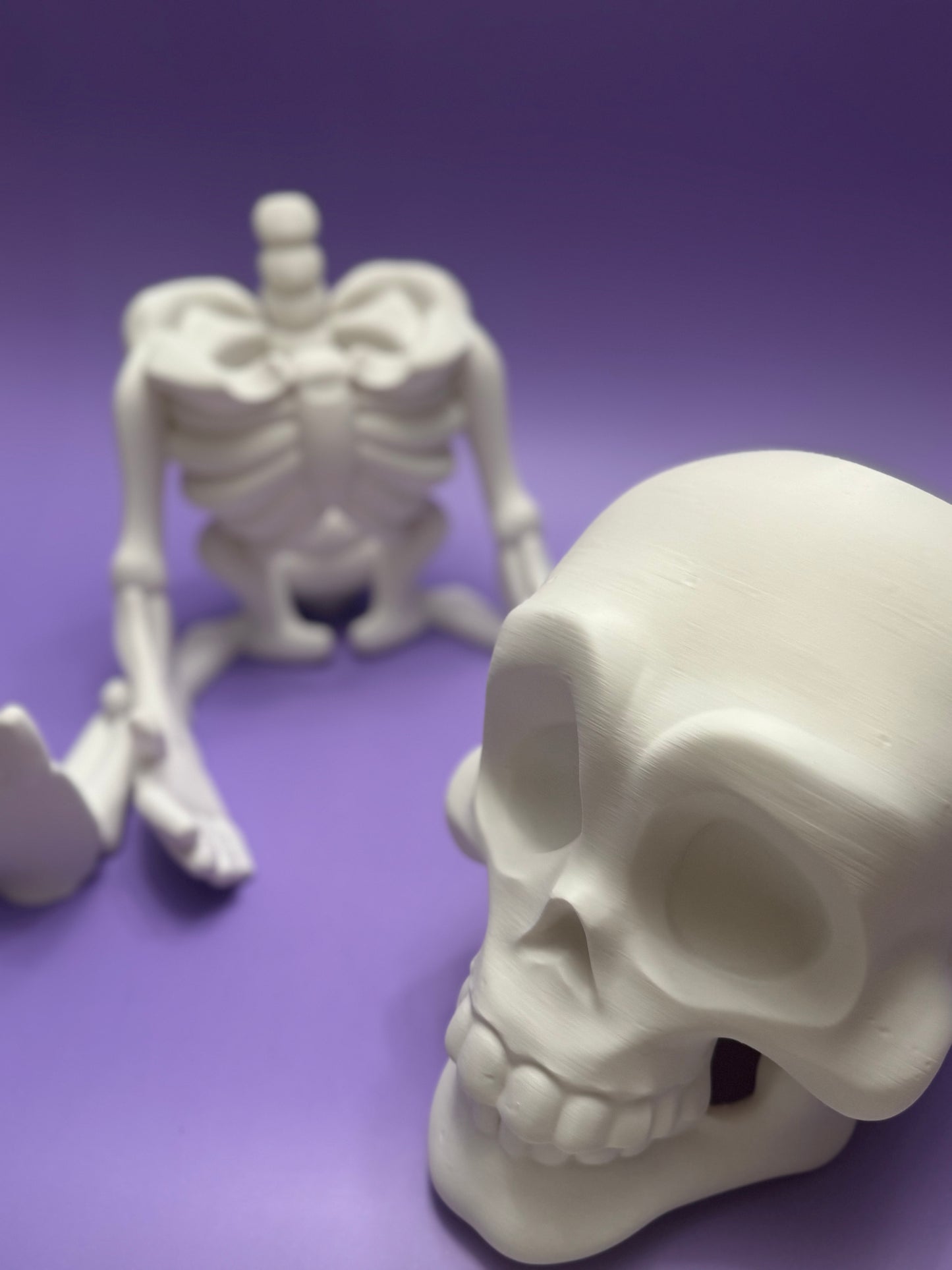 Skeleton Candy Bowl - Spooky & Functional Decor