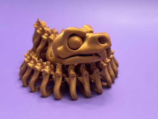 Skeleton Snake - Articulated Fantasy Collectible