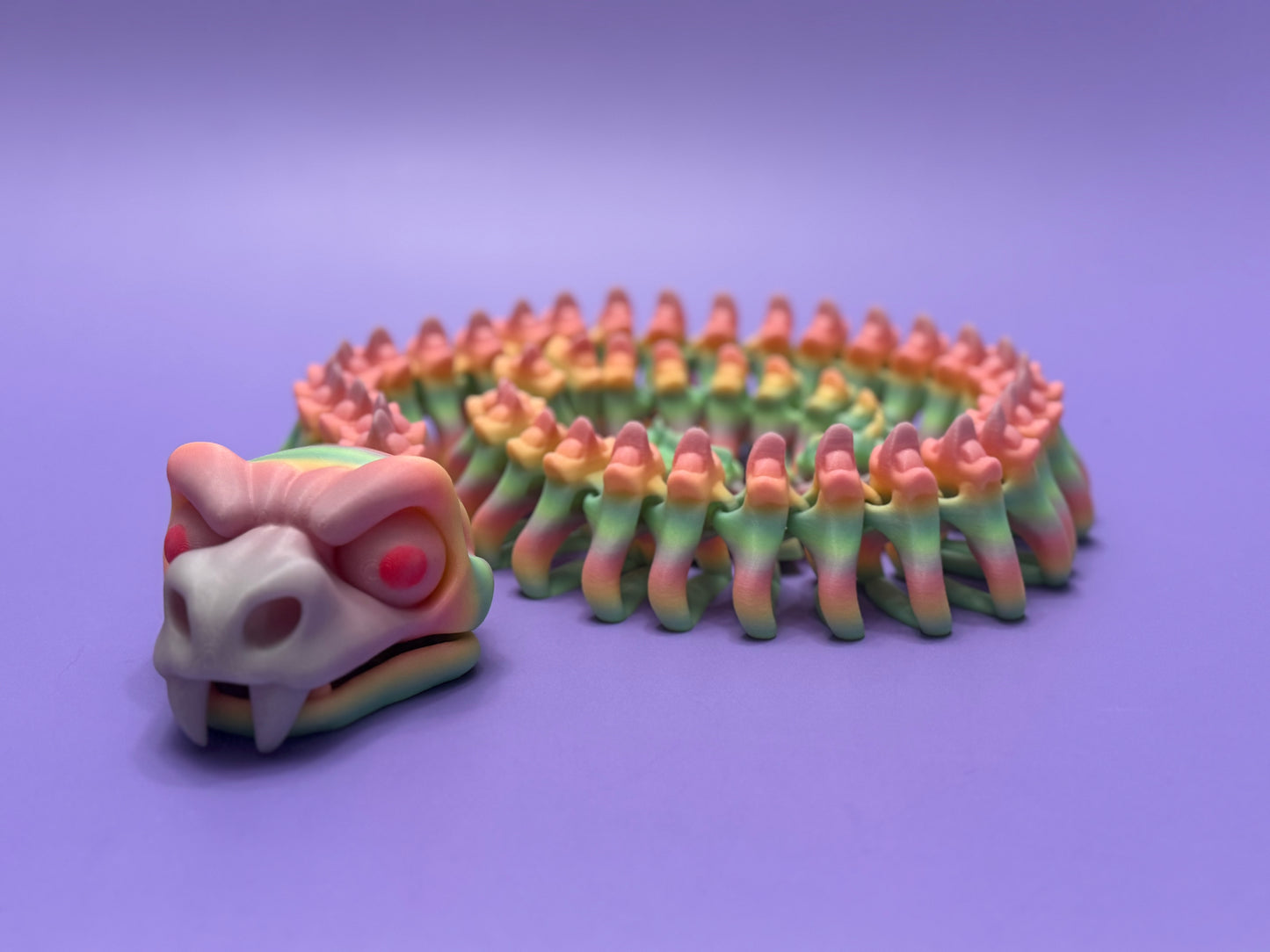 Skeleton Snake - Articulated Fantasy Collectible