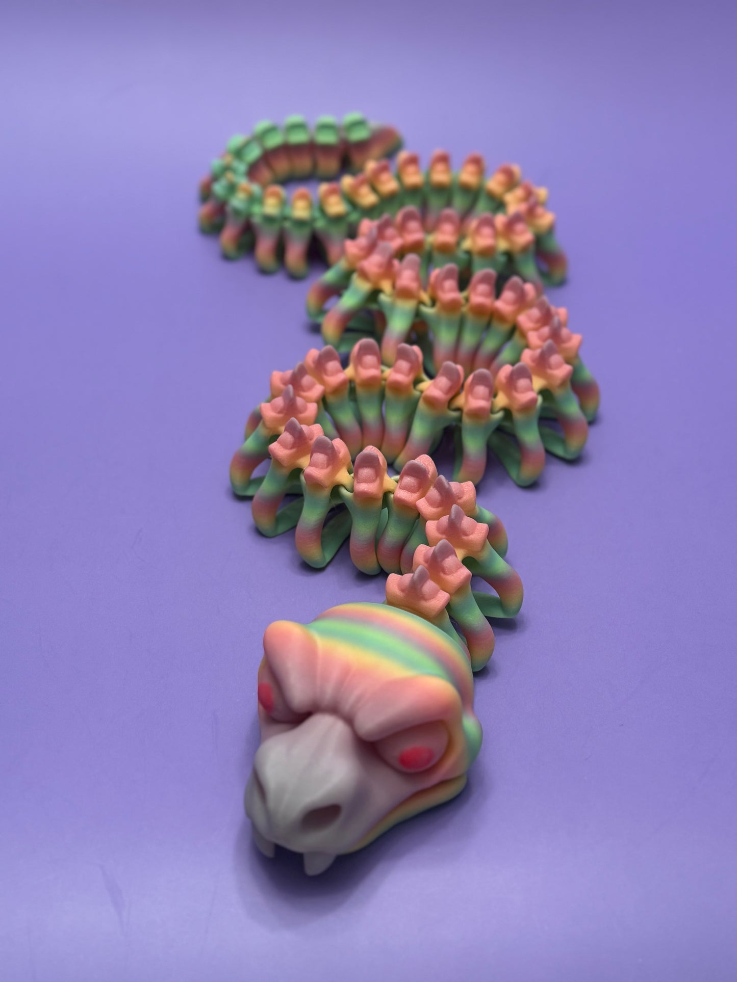 Skeleton Snake - Articulated Fantasy Collectible