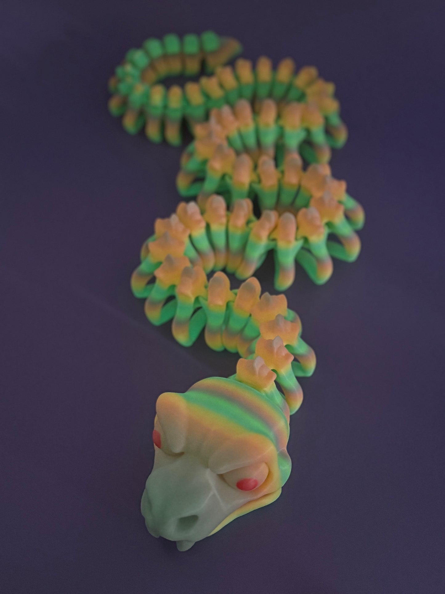 Skeleton Snake - Articulated Fantasy Collectible