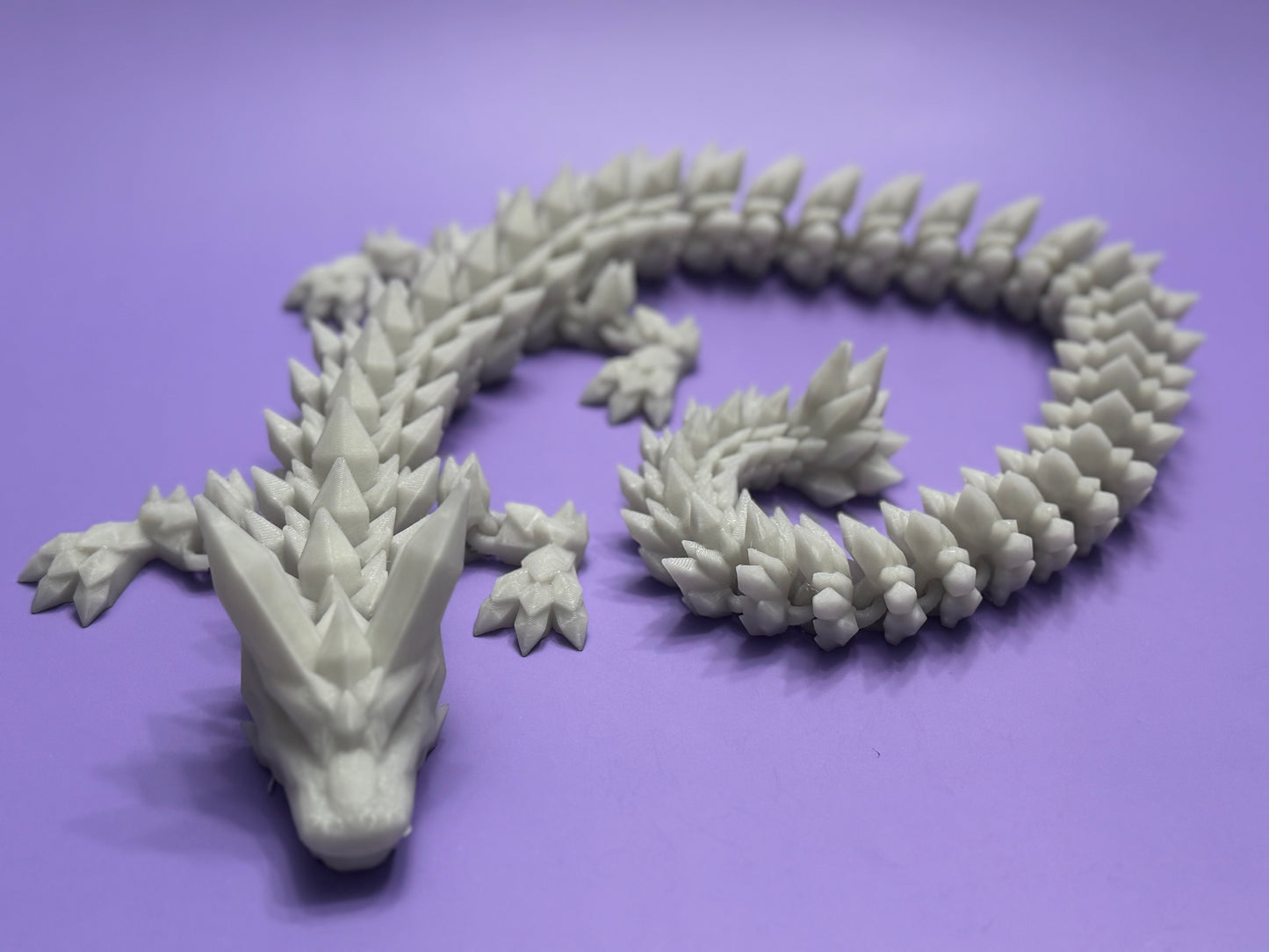Crystal Glow Dragon - Articulated Fantasy Collectible