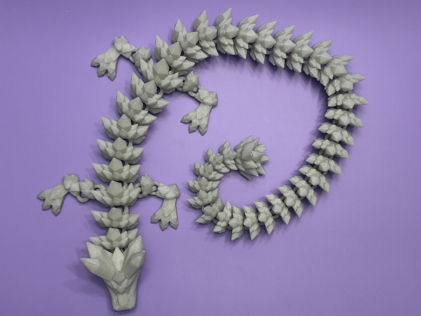 Crystal Glow Dragon - Articulated Fantasy Collectible