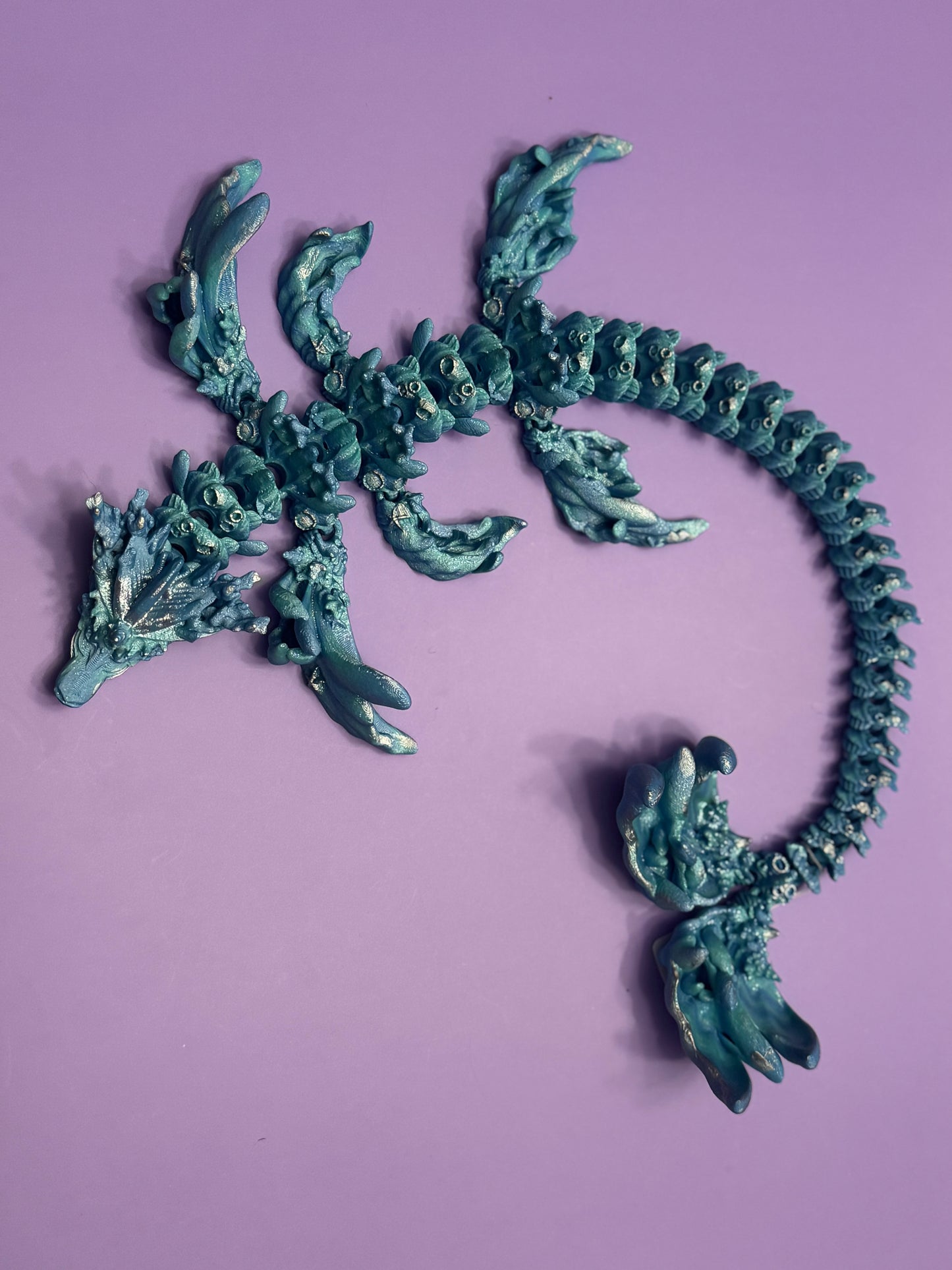 Ocean Dragon -Articulated Ocean-Inspired Collectible