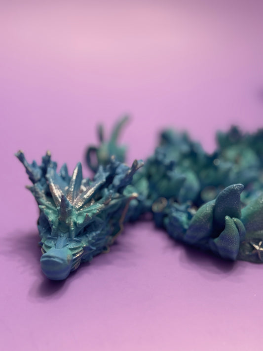 Ocean Dragon -Articulated Ocean-Inspired Collectible