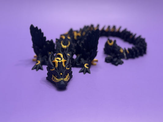 Lunar Dragon - Articulated Celestial Collectible