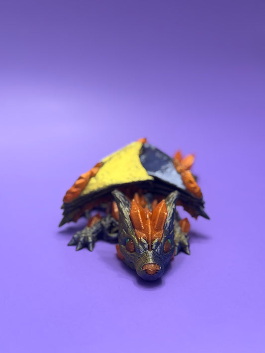 Wolf Dragon - Articulated Mythic Collectible