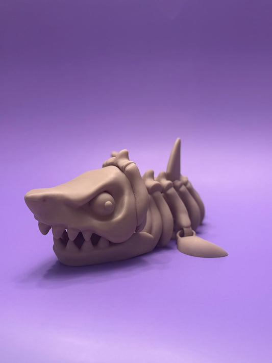 Skeleton Megalodon - Articulated Deep-Sea Collectible